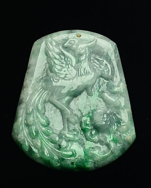 凤穿牡丹