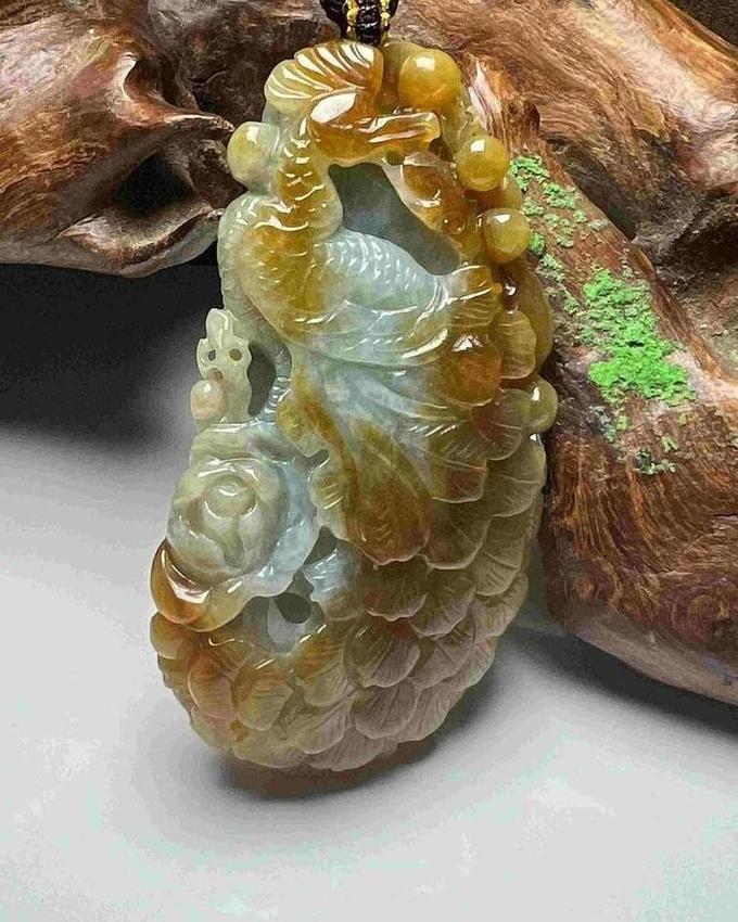 凤穿牡丹