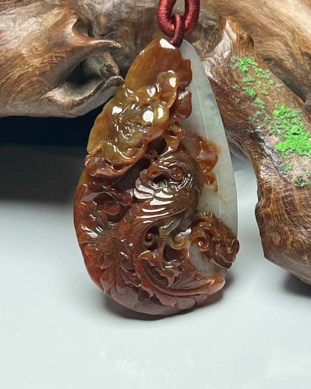凤穿牡丹