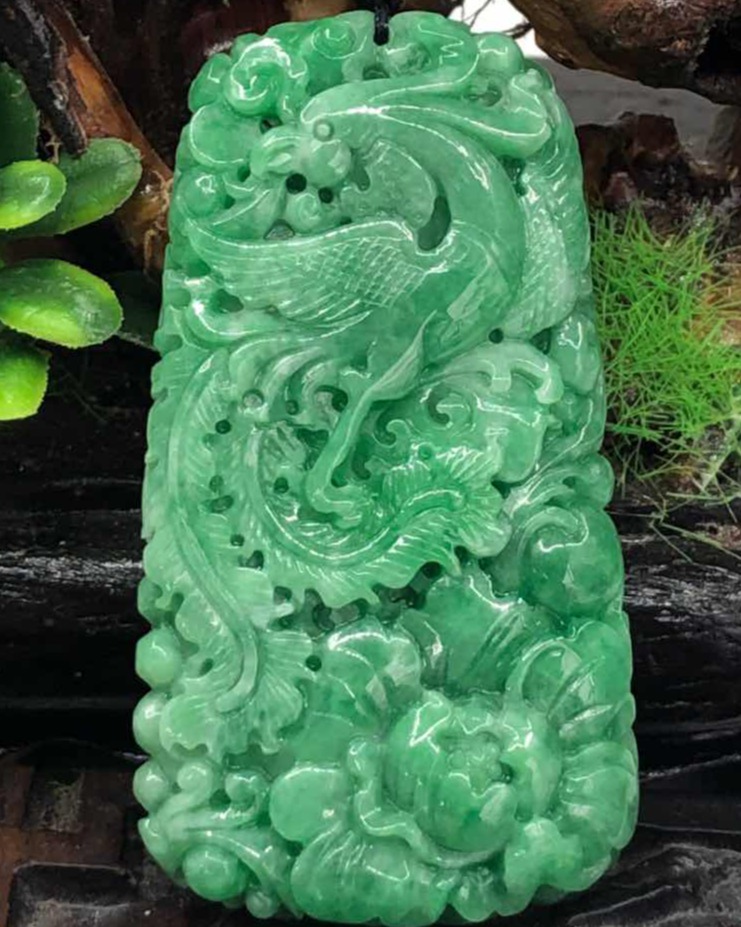 凤穿牡丹