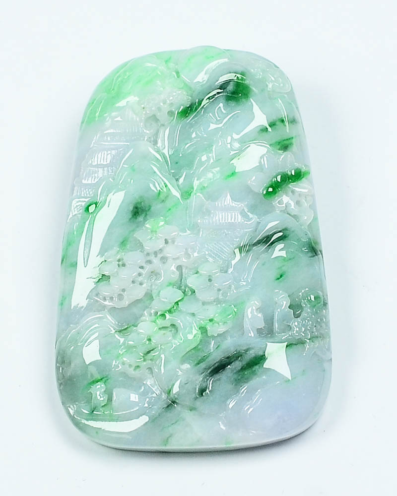 山水意境牌