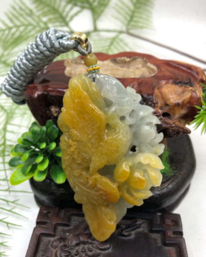 凤穿牡丹