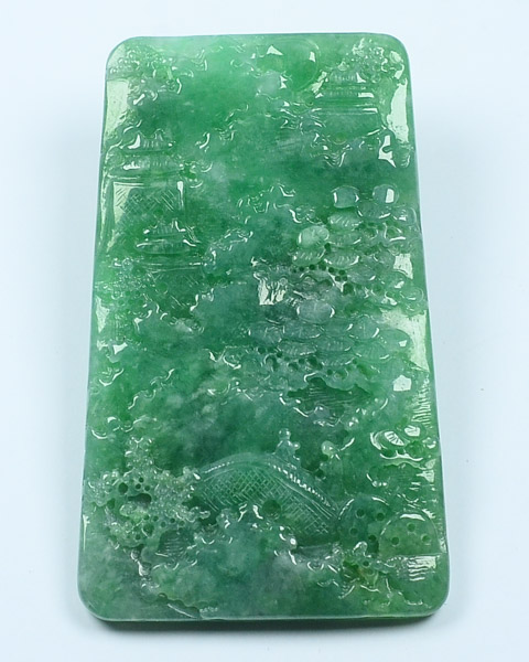 翠绿青山