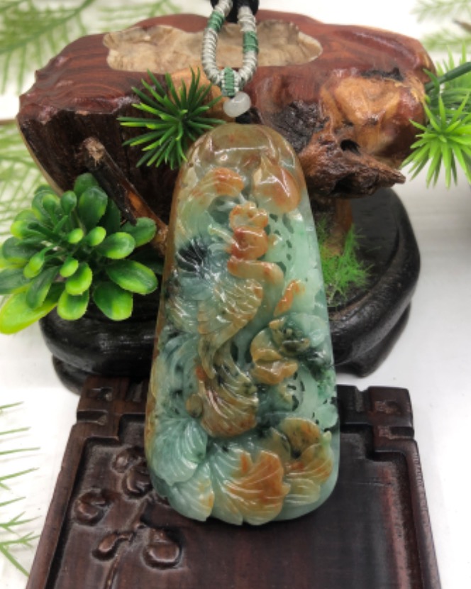 凤穿牡丹