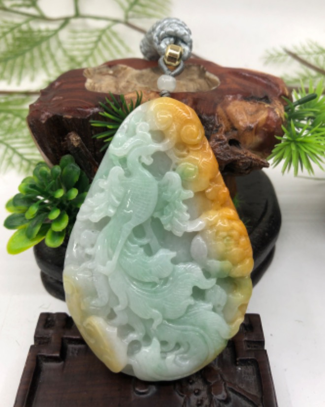 凤穿牡丹