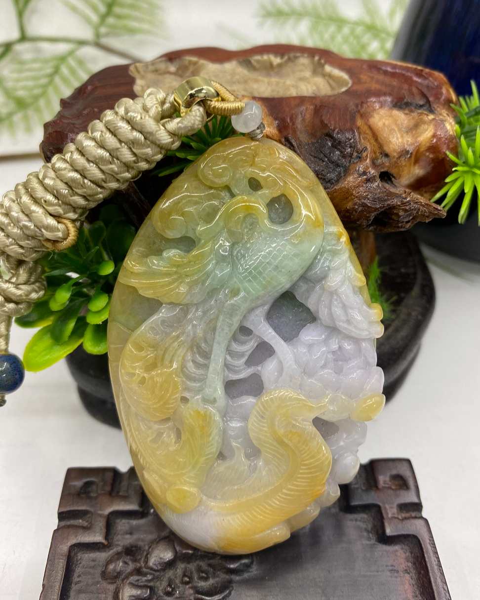 凤穿牡丹