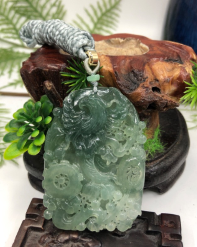 凤穿牡丹