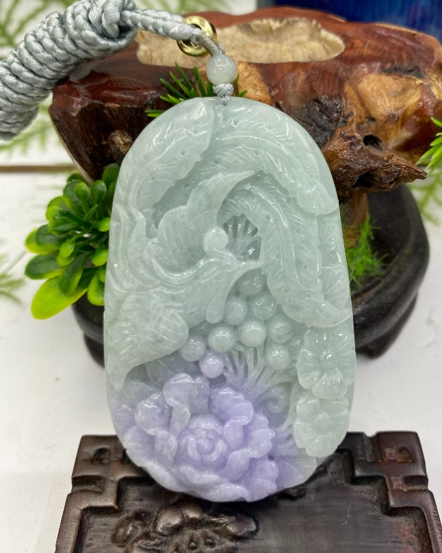 凤穿牡丹