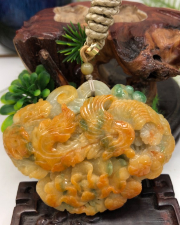 凤穿牡丹