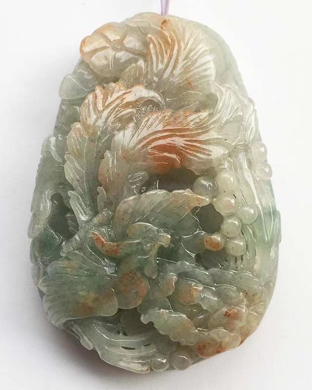 凤戏牡丹