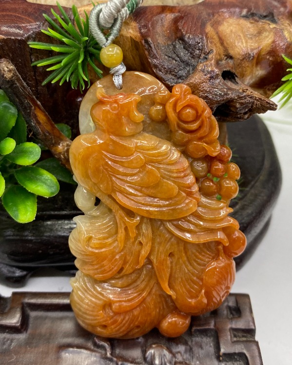 凤穿牡丹