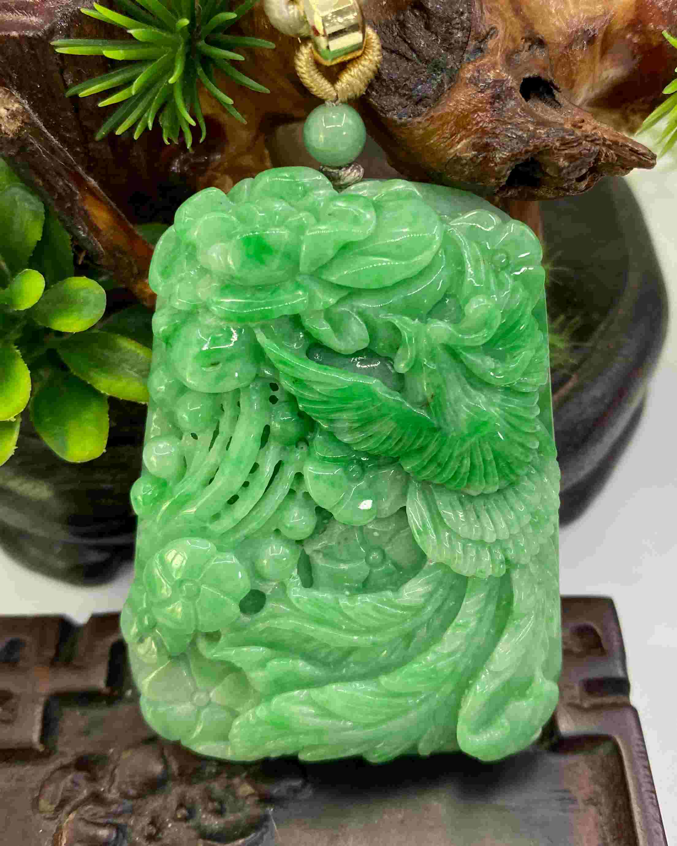 凤穿牡丹
