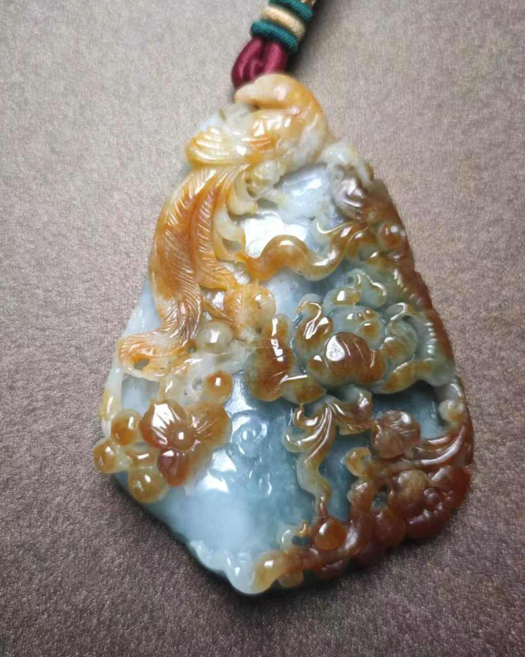 凤栖牡丹