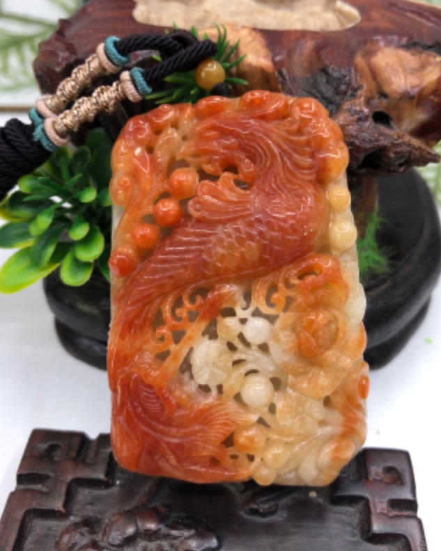 凤穿牡丹