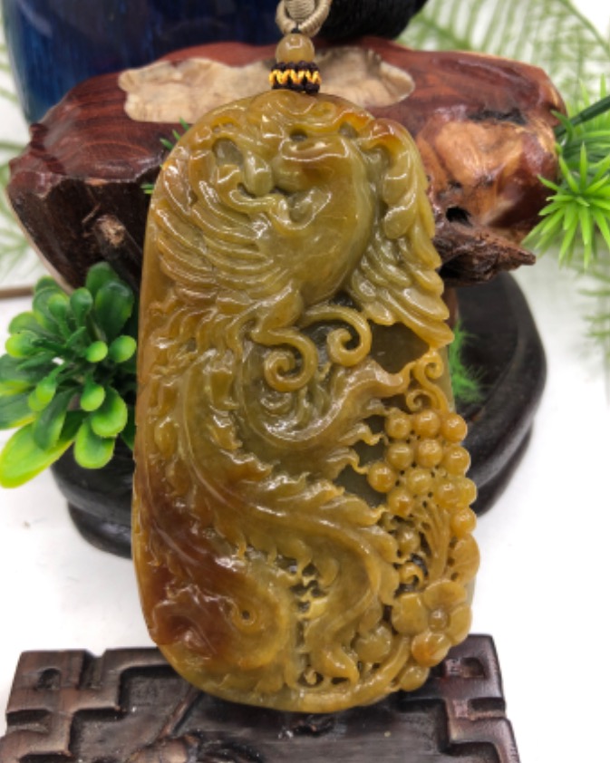 凤穿牡丹