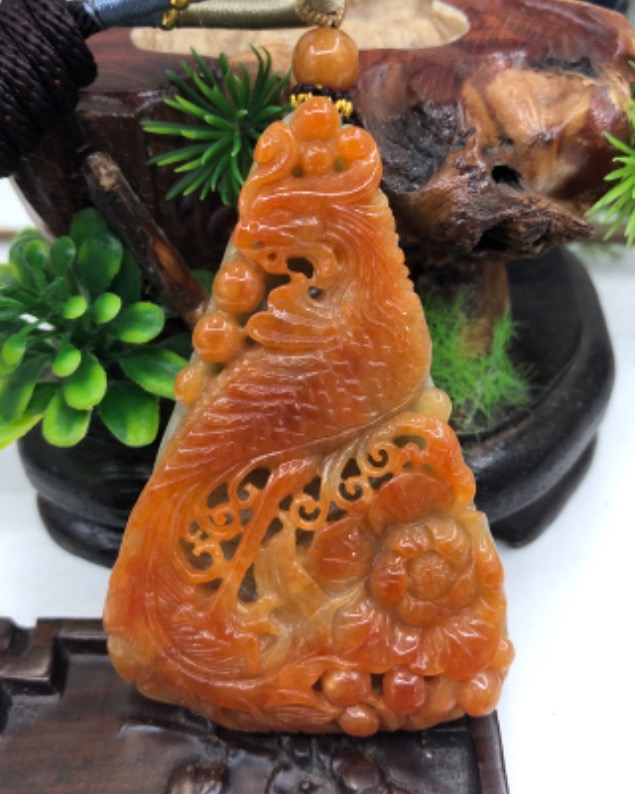 凤穿牡丹