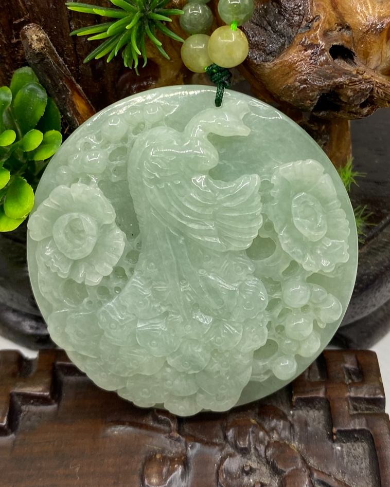 凤穿牡丹