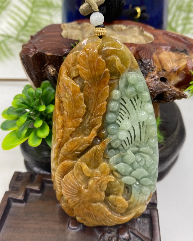 凤穿牡丹