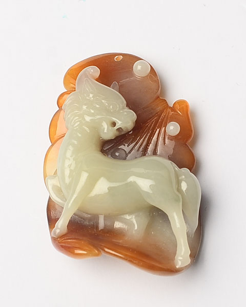 麒麟送福