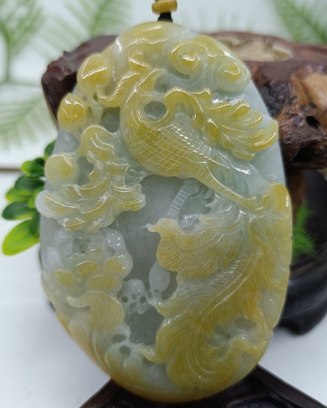 凤穿牡丹