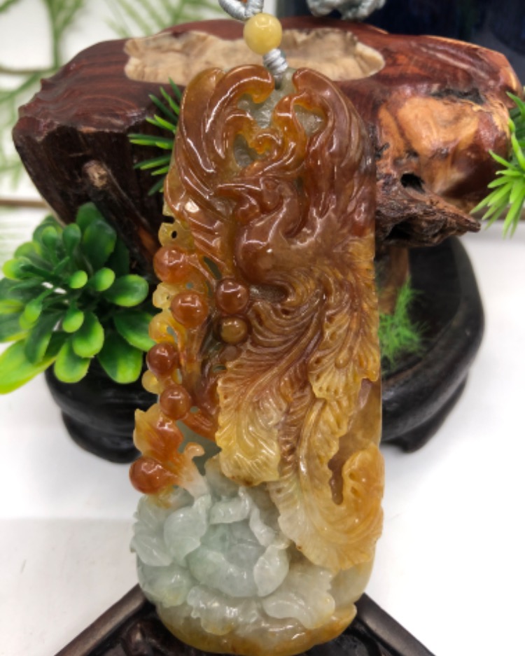 凤穿牡丹