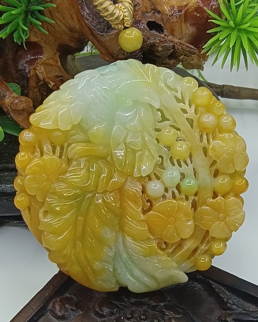 凤穿牡丹