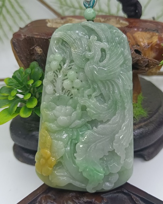 凤穿牡丹