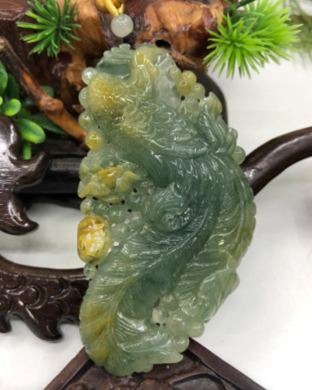 凤穿牡丹