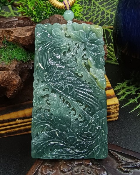 凤穿牡丹