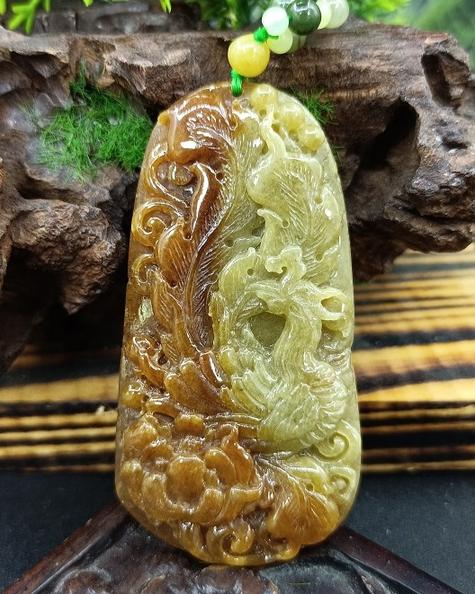 凤穿牡丹