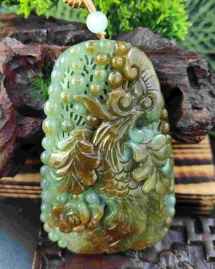 凤穿牡丹