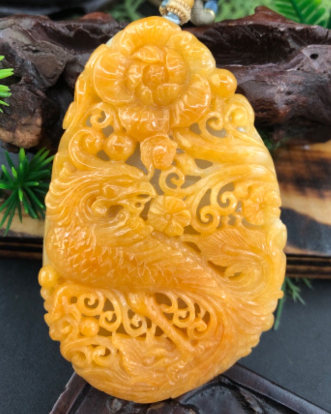 凤穿牡丹