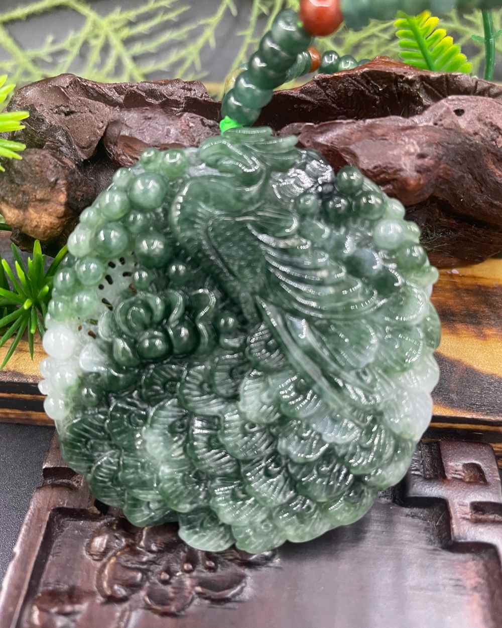 凤穿牡丹