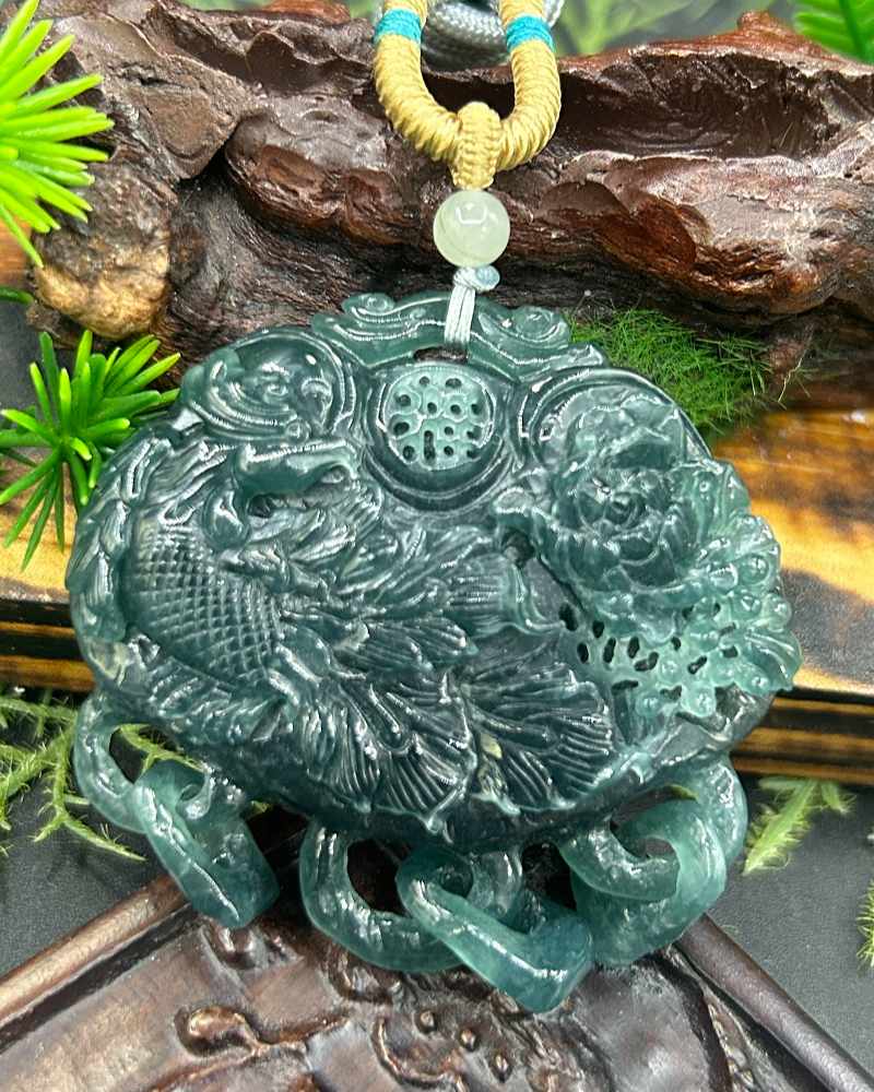凤穿牡丹