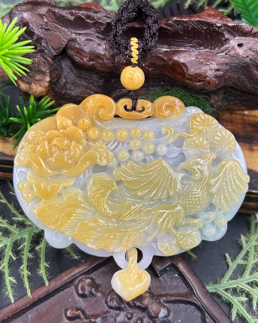 凤穿牡丹