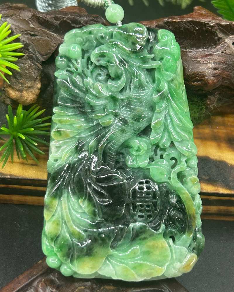 凤穿牡丹